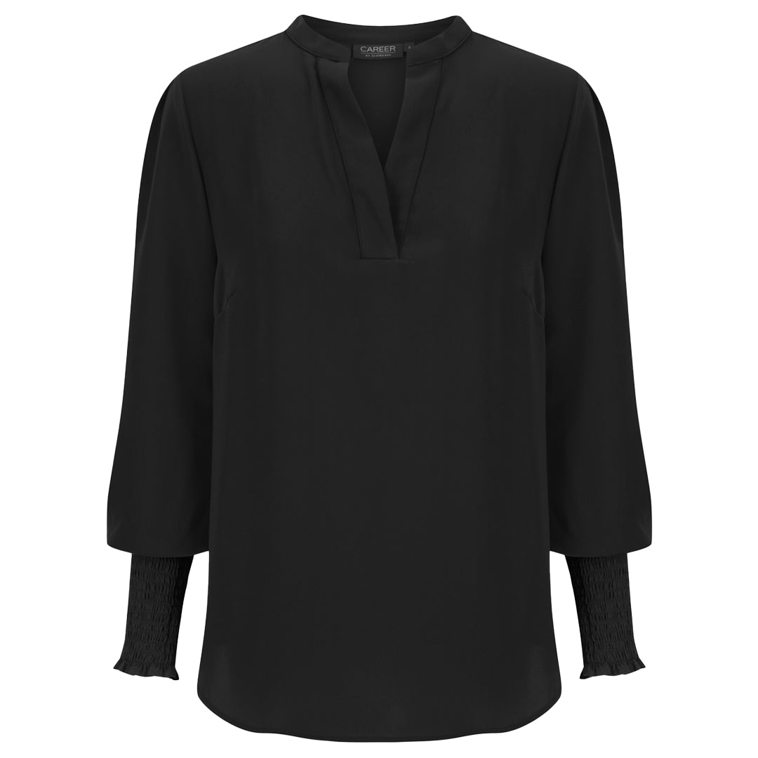 Gloweave The Marni Top | Ladies Black Shirts & Tops