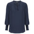 Gloweave The Marni Top | Ladies Navy Shirts & Tops
