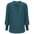 Gloweave The Marni Top | Ladies Peacock Shirts & Tops