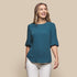 Gloweave The Poppy Puff Sleeve Top | Ladies Shirts & Tops