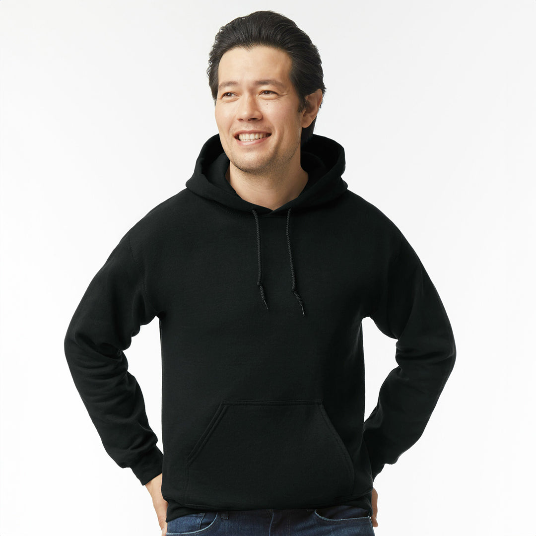 Gildan The Heavy Blend Hoodie | Adults Black Shirts & Tops