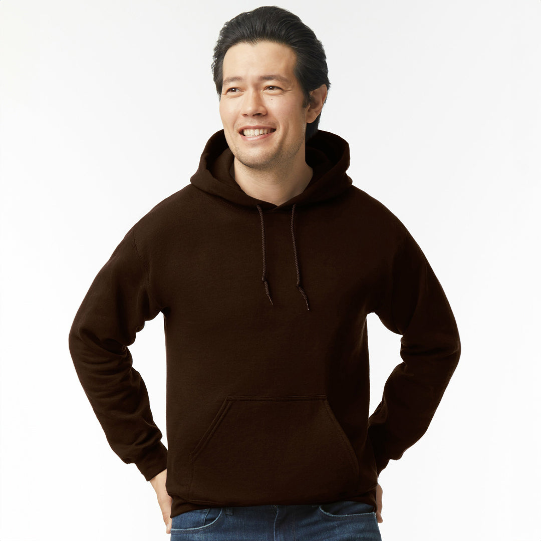 Gildan The Heavy Blend Hoodie | Adults Chocolate Shirts & Tops