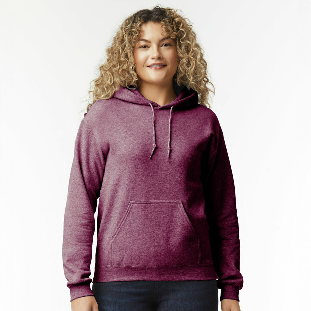 Gildan The Heavy Blend Hoodie | Adults Heather Maroon Shirts & Tops