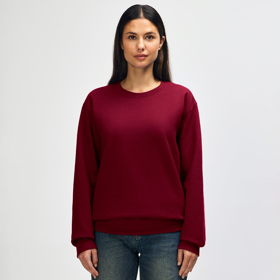 Gildan The Hammer Crewneck Jumper | Adults Garnet Shirts & Tops