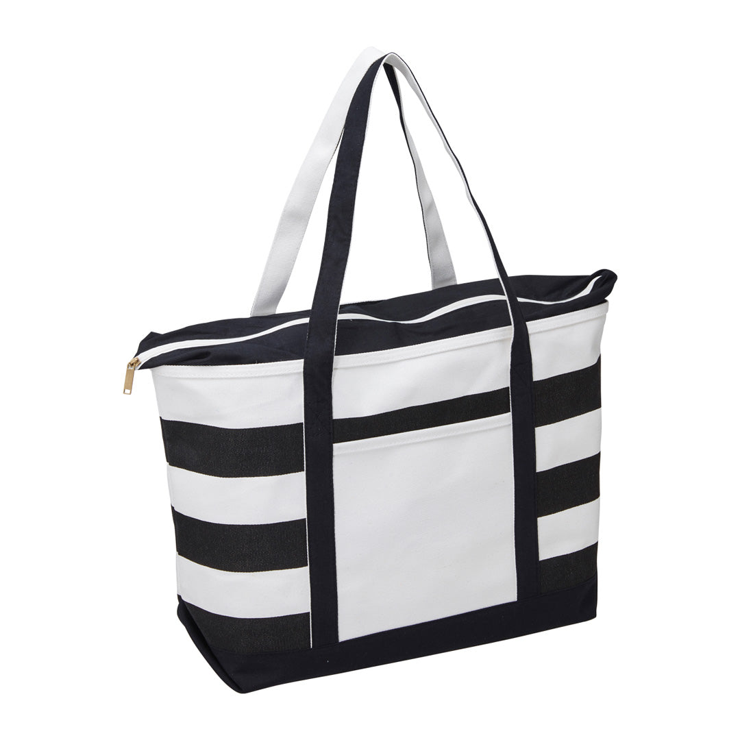 Legend The Premium Boat Tote Natural/Black Tote Bags
