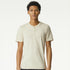 American Apparel The CVC Henley Tee Shirt | Adults Bone Shirts & Tops