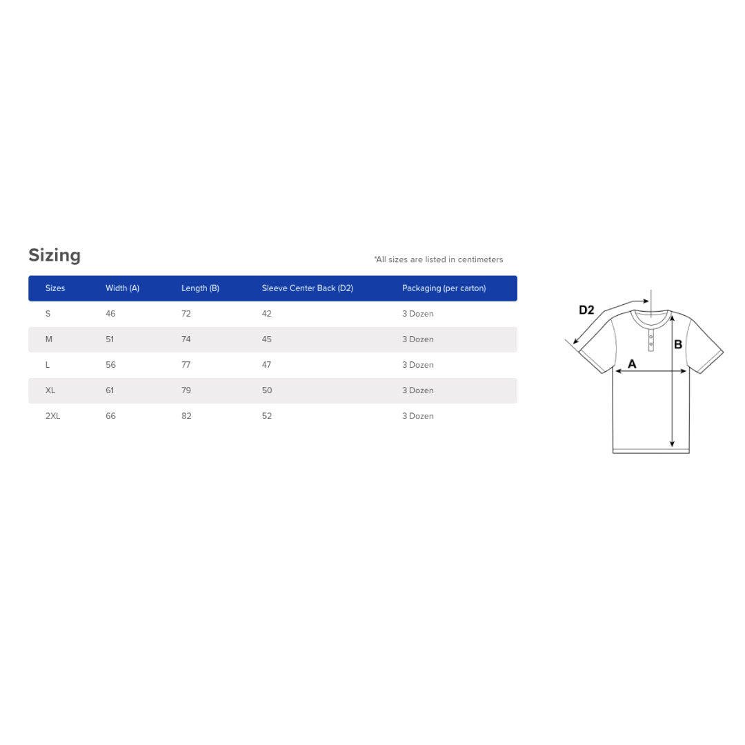 American Apparel The CVC Henley Tee Shirt | Adults Shirts & Tops