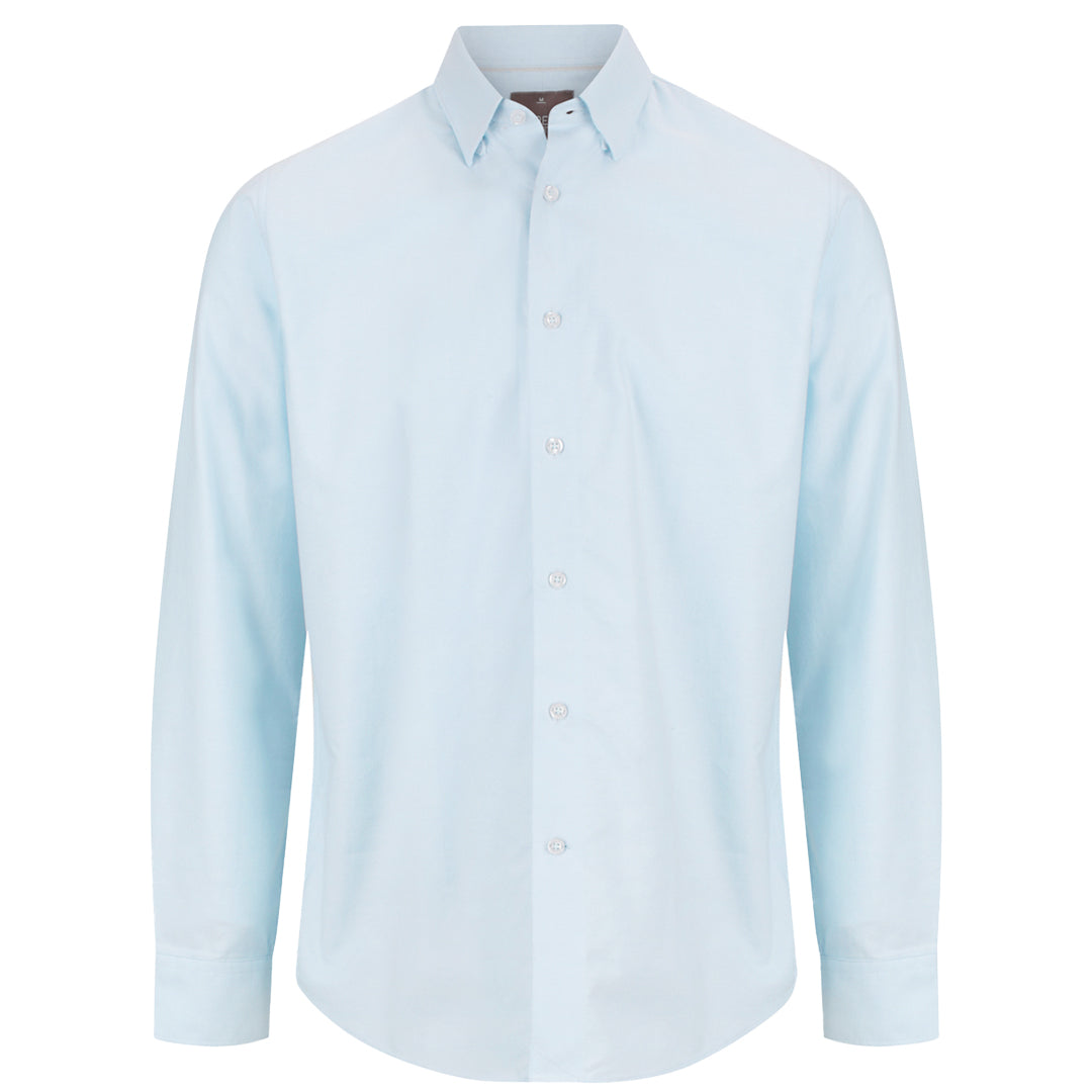 Gloweave The Ashton Shirt | Mens | Long Sleeve Light Blue Shirts & Tops