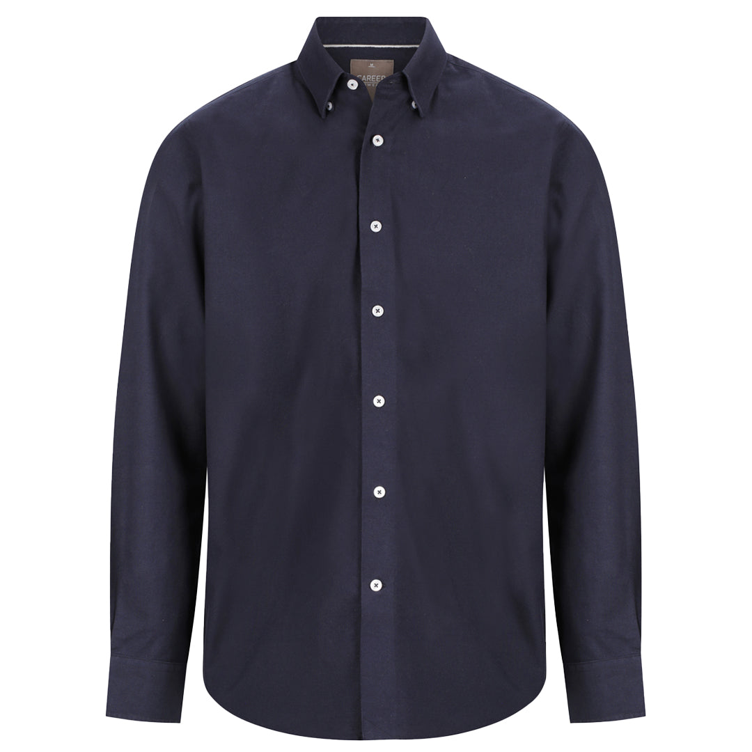 Gloweave The Ashton Shirt | Mens | Long Sleeve Navy Shirts & Tops