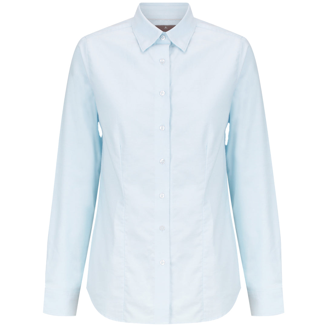 Gloweave The Ashton Shirt | Ladies | Long Sleeve Light Blue Shirts & Tops