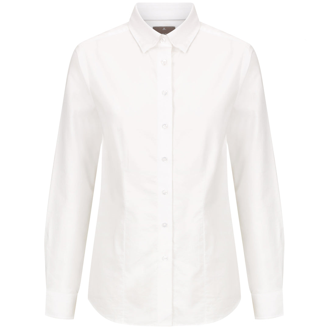 Gloweave The Ashton Shirt | Ladies | Long Sleeve Chalk Shirts & Tops