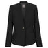 Gloweave The Bronte Textured Crop Jacket | Ladies Black Coats & Jackets