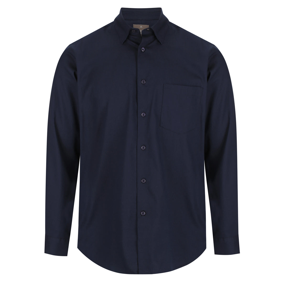 Gloweave The Mercer Ultra Soft Shirt | Mens Navy Shirts & Tops
