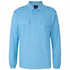 Jbs Wear The Epaulette Polo | Long Sleeve Light Blue Shirts & Tops
