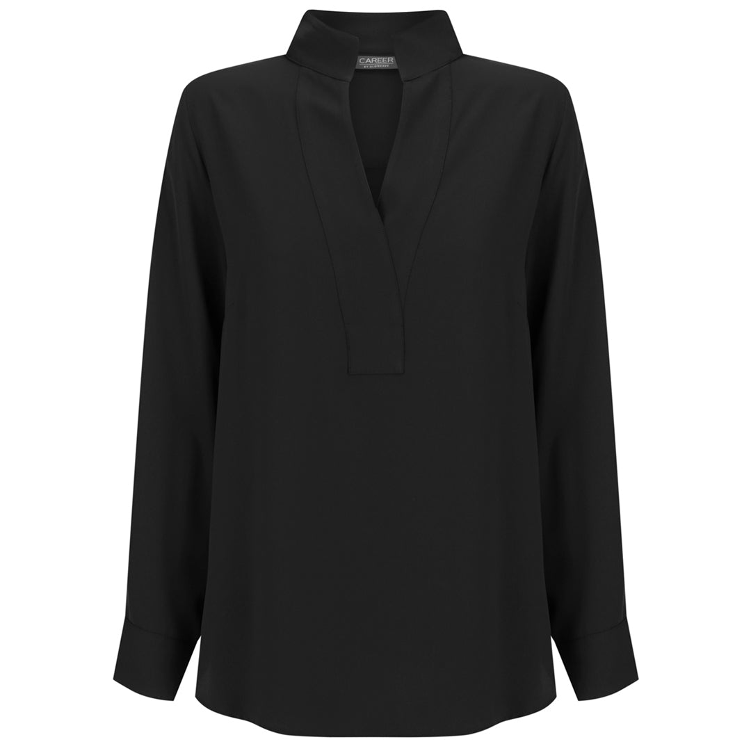 Gloweave The Asha Top | Ladies Black Shirts & Tops