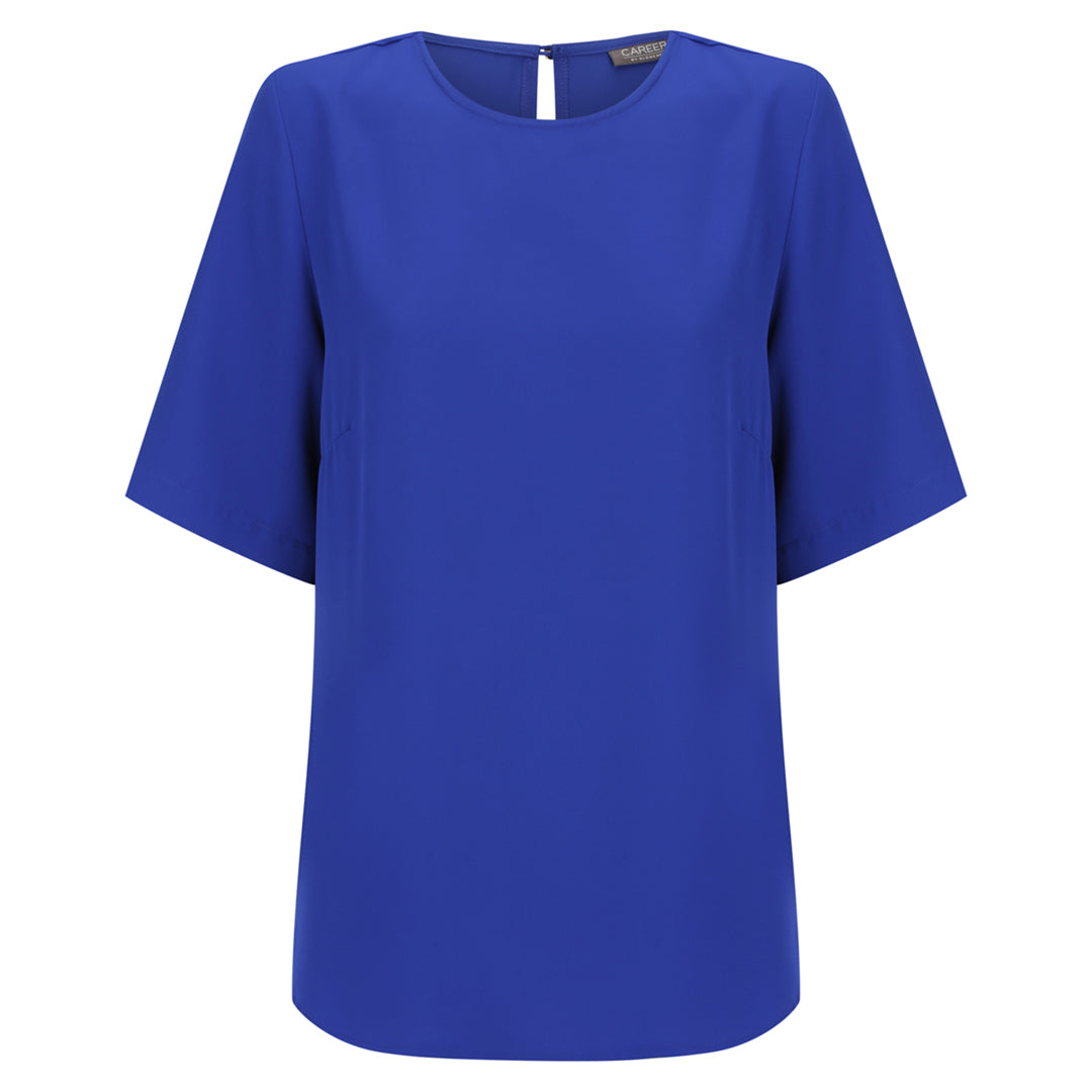 Gloweave The Perry Top | Ladies Cobalt Shirts & Tops