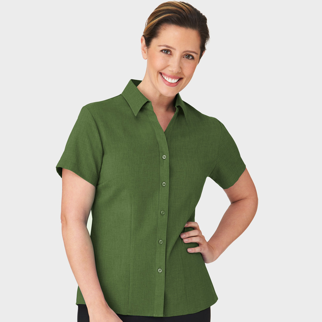 City Collection The Ezylin Shirt | Ladies | Short Sleeve Shirts & Tops
