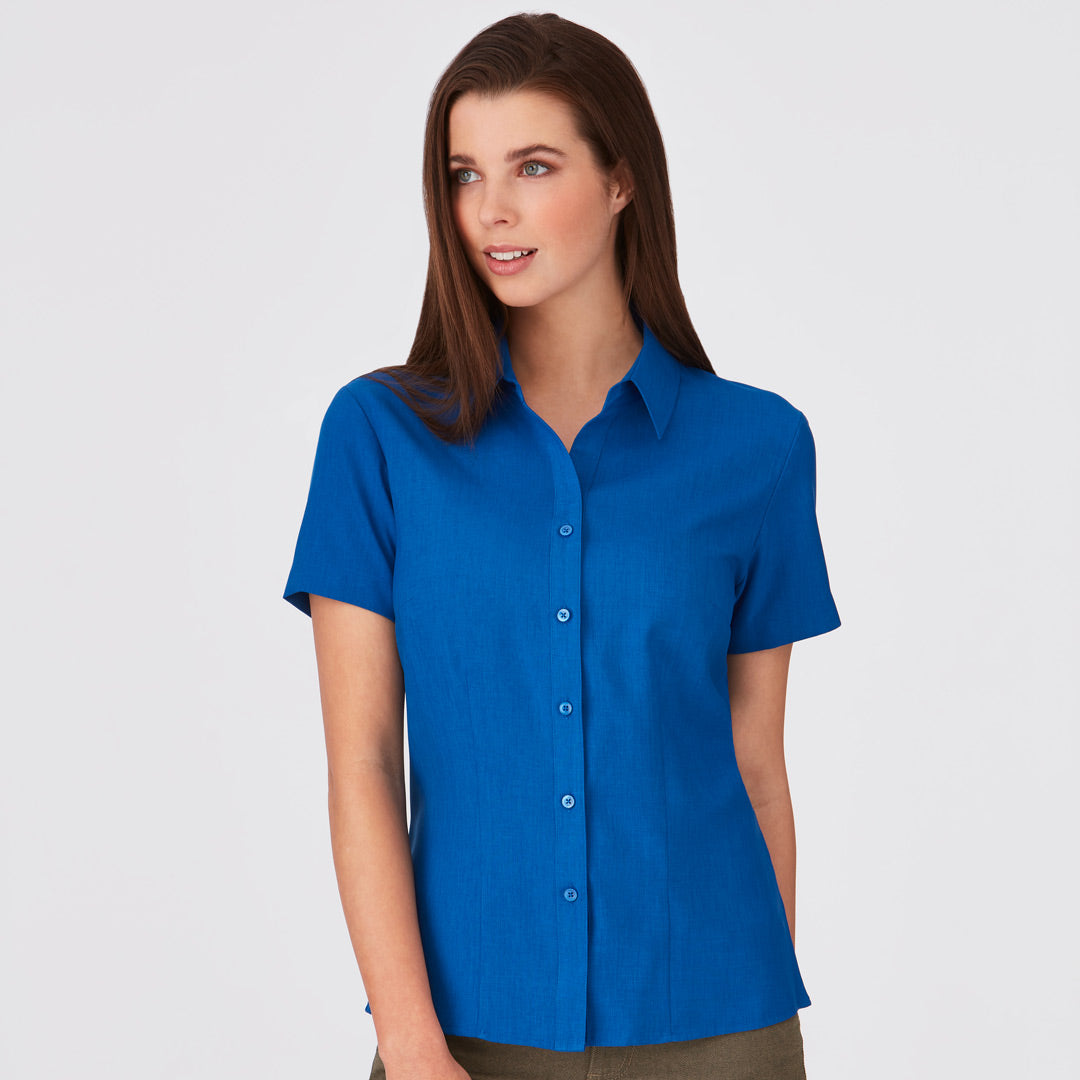 City Collection The Ezylin Shirt | Ladies | Short Sleeve | Plus Shirts & Tops