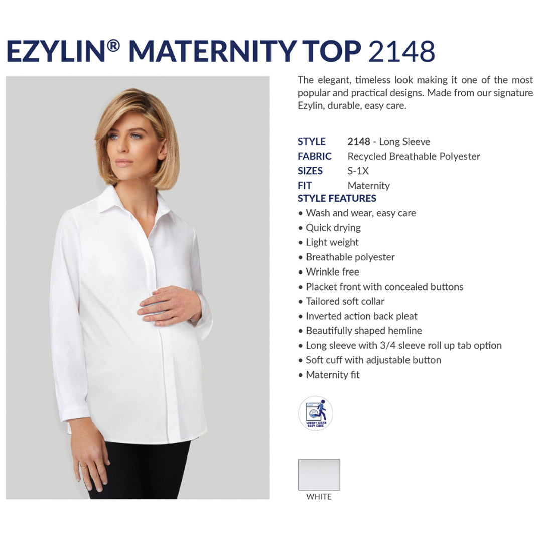 City Collection The Ezylin Meghan Maternity Shirt | Long Sleeve Shirts & Tops