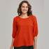 City Collection The Marilyn Blouse | Ladies Tangerine Shirts & Tops