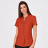 City Collection The Envy Top | Ladies | Short Sleeve Tangerine Shirts & Tops