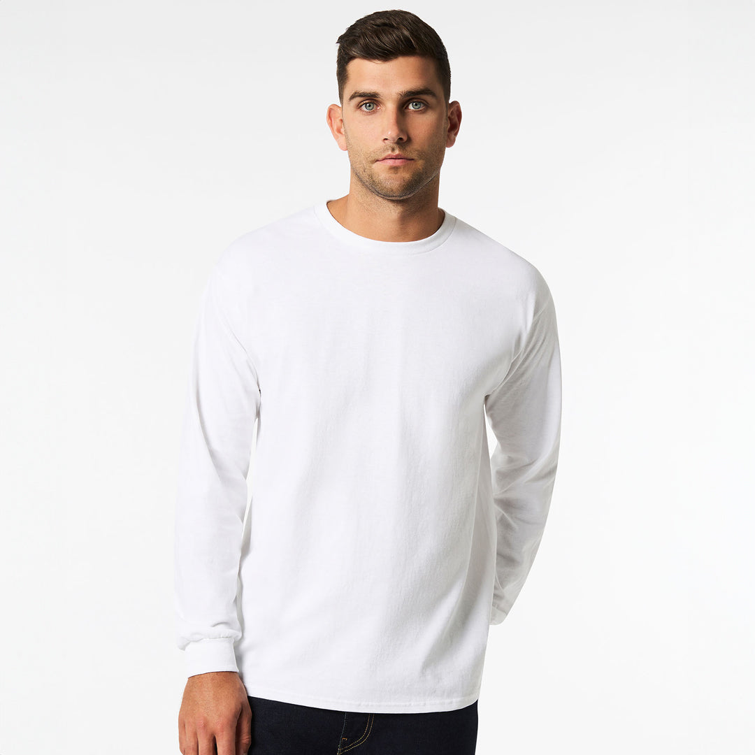 Gildan The Ultra Cotton Tee | Long Sleeve | Adults Shirts & Tops