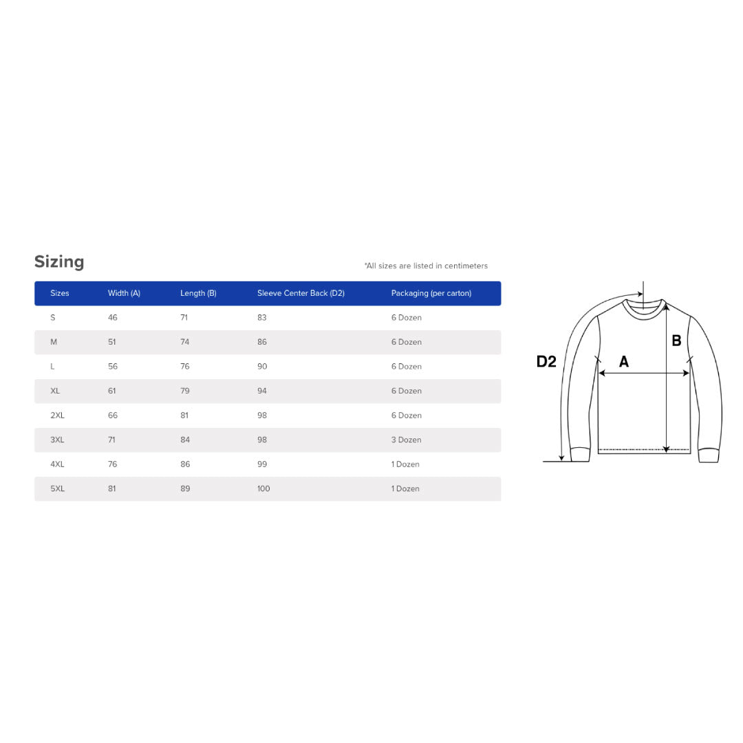 Gildan The Ultra Cotton Tee | Long Sleeve | Adults Shirts & Tops