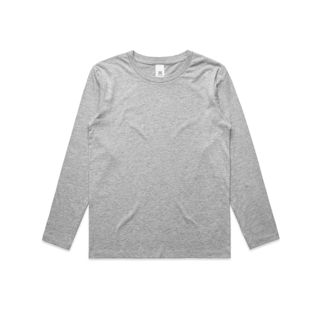 AS Colour The Kids Staple Tee | Long Sleeve Grey Marle Shirts & Tops