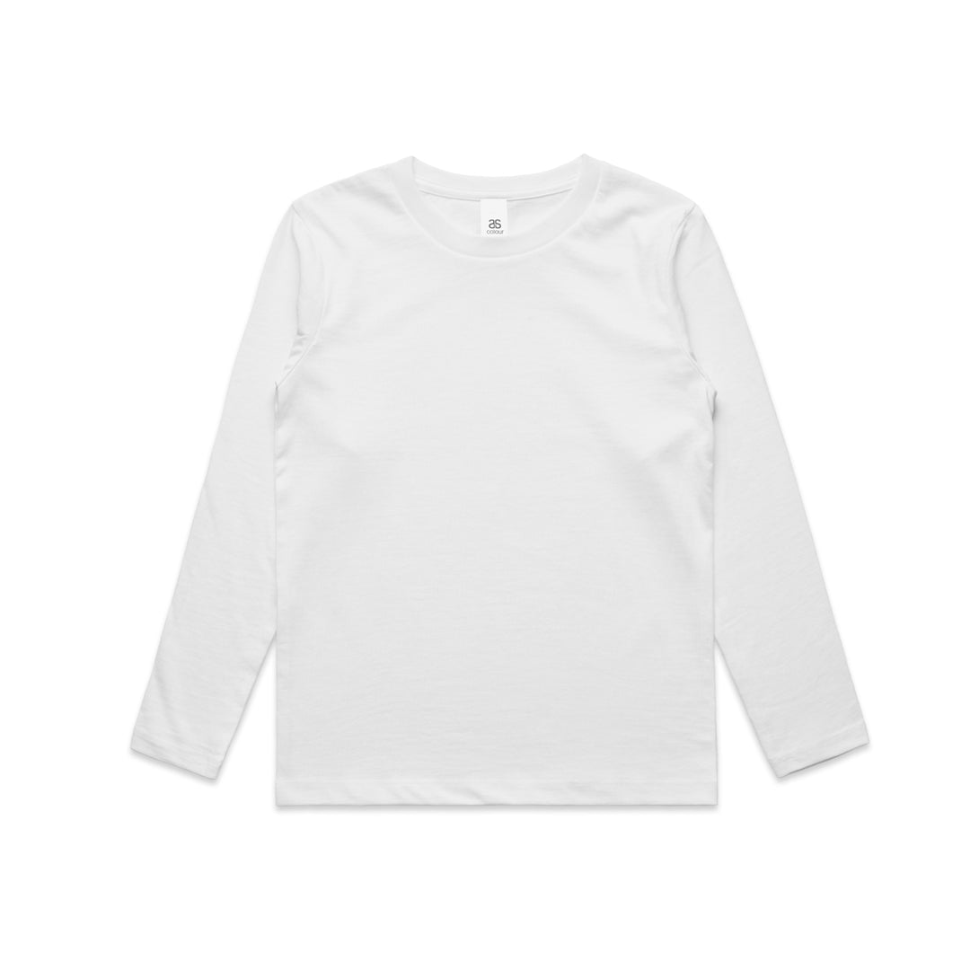 AS Colour The Kids Staple Tee | Long Sleeve White Shirts & Tops