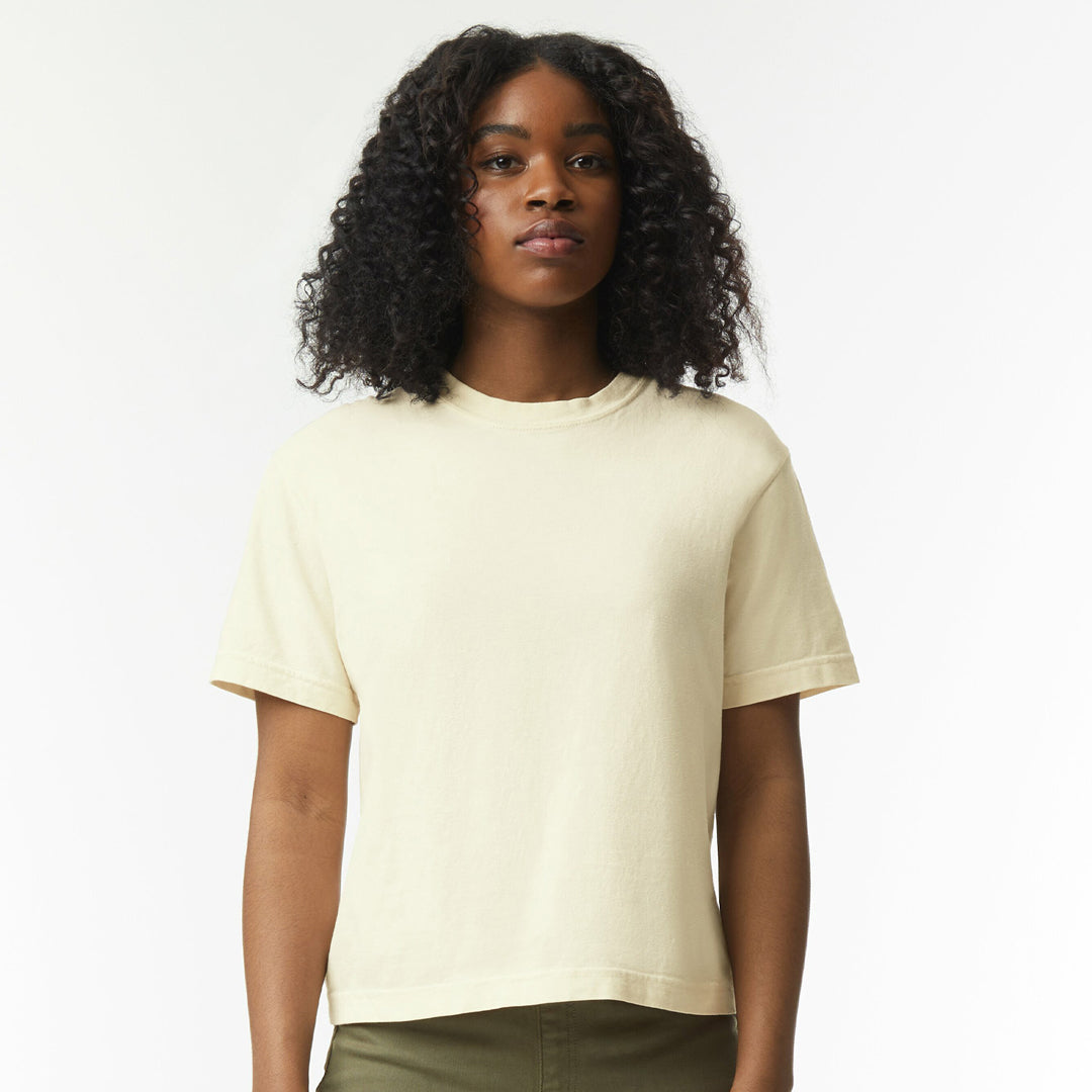 Comfort Colors The Comfort Colors Boxy Tee | Ladies Ivory Shirts & Tops