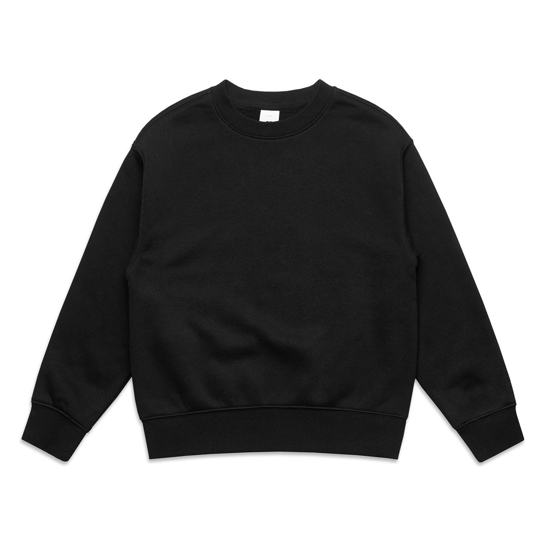 AS Colour The Relax Crew Jumper | Kids Black Outerwear