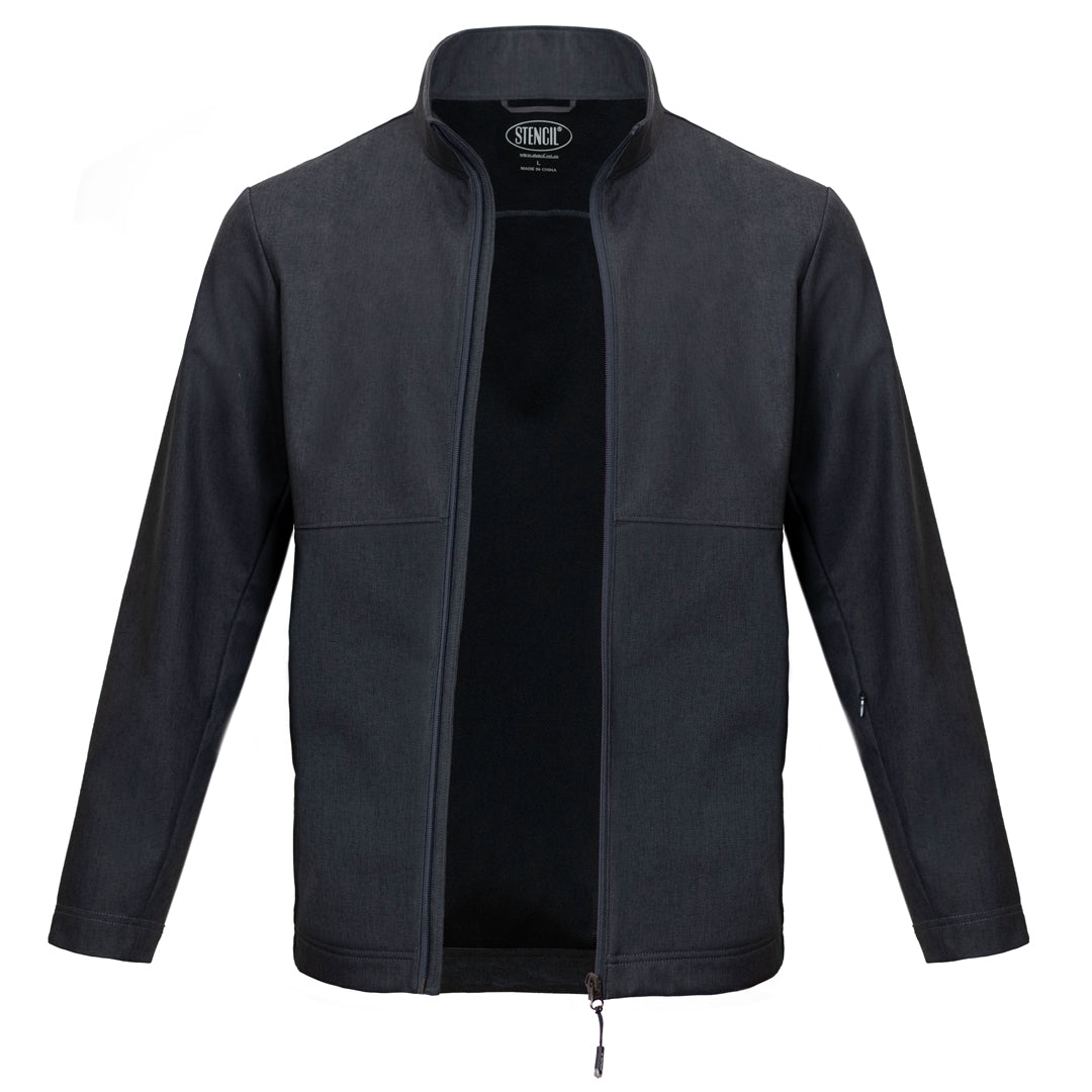 Stencil The Epiq Jacket | Mens Navy Marle Coats & Jackets