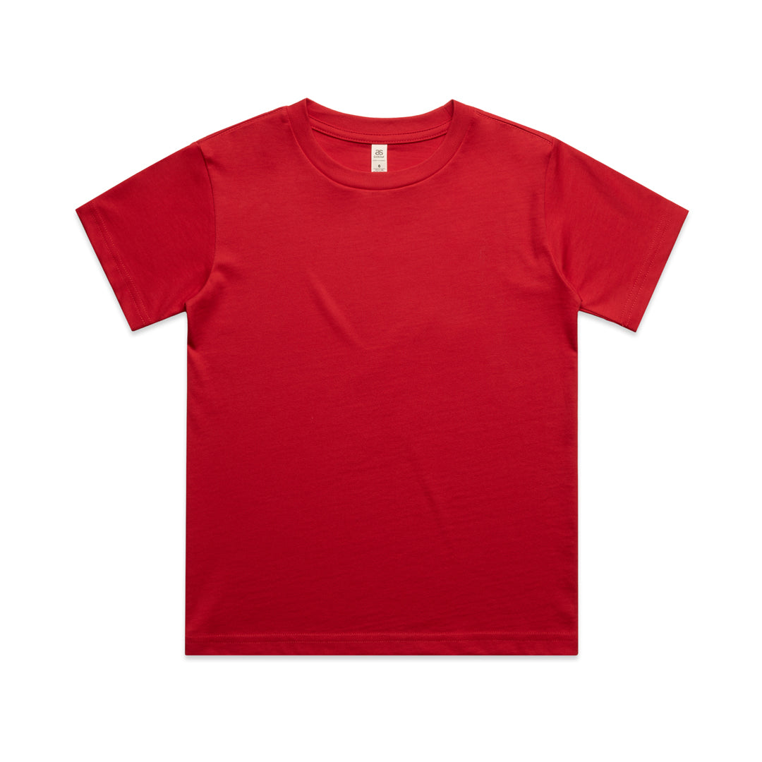 AS Colour The Kids Classic Tee | Short Sleeve Red Shirts & Tops