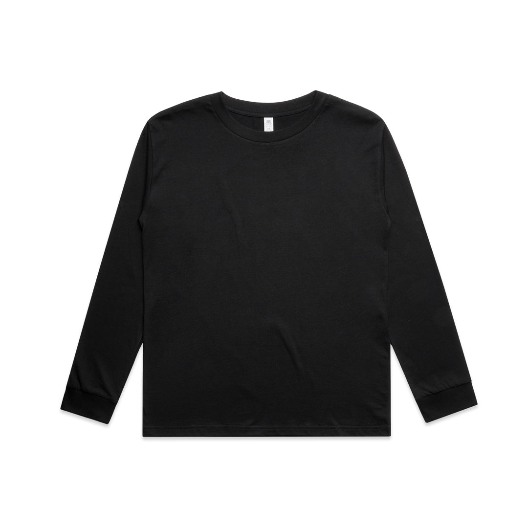 AS Colour The Kids Classic Tee | Long Sleeve Black Shirts & Tops