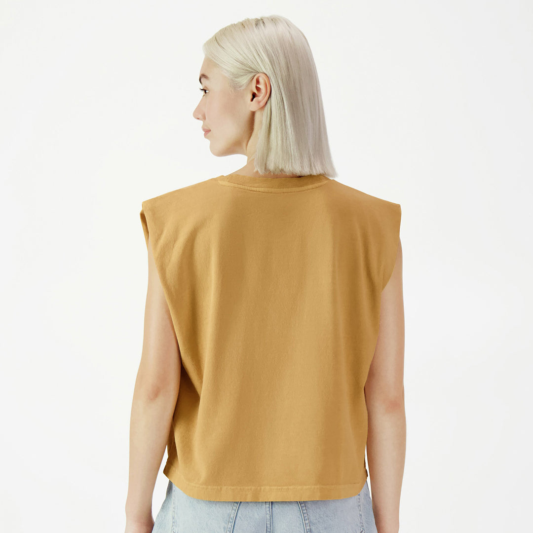 American Apparel The Garment Dyed Sleeveless Tee | Ladies Shirts & Tops
