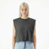 American Apparel The Garment Dyed Sleeveless Tee | Ladies Black Shirts & Tops