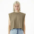 American Apparel The Garment Dyed Sleeveless Tee | Ladies Brown Shirts & Tops