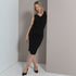 LSJ Collection The Mid Length High Rise Skirt | Micro Fibre Skirts