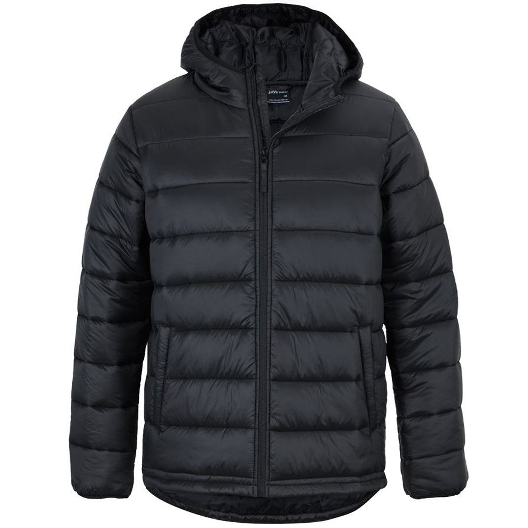 Jbs Wear The Urban Hooded Puffer Jacket | Adults Black Vests