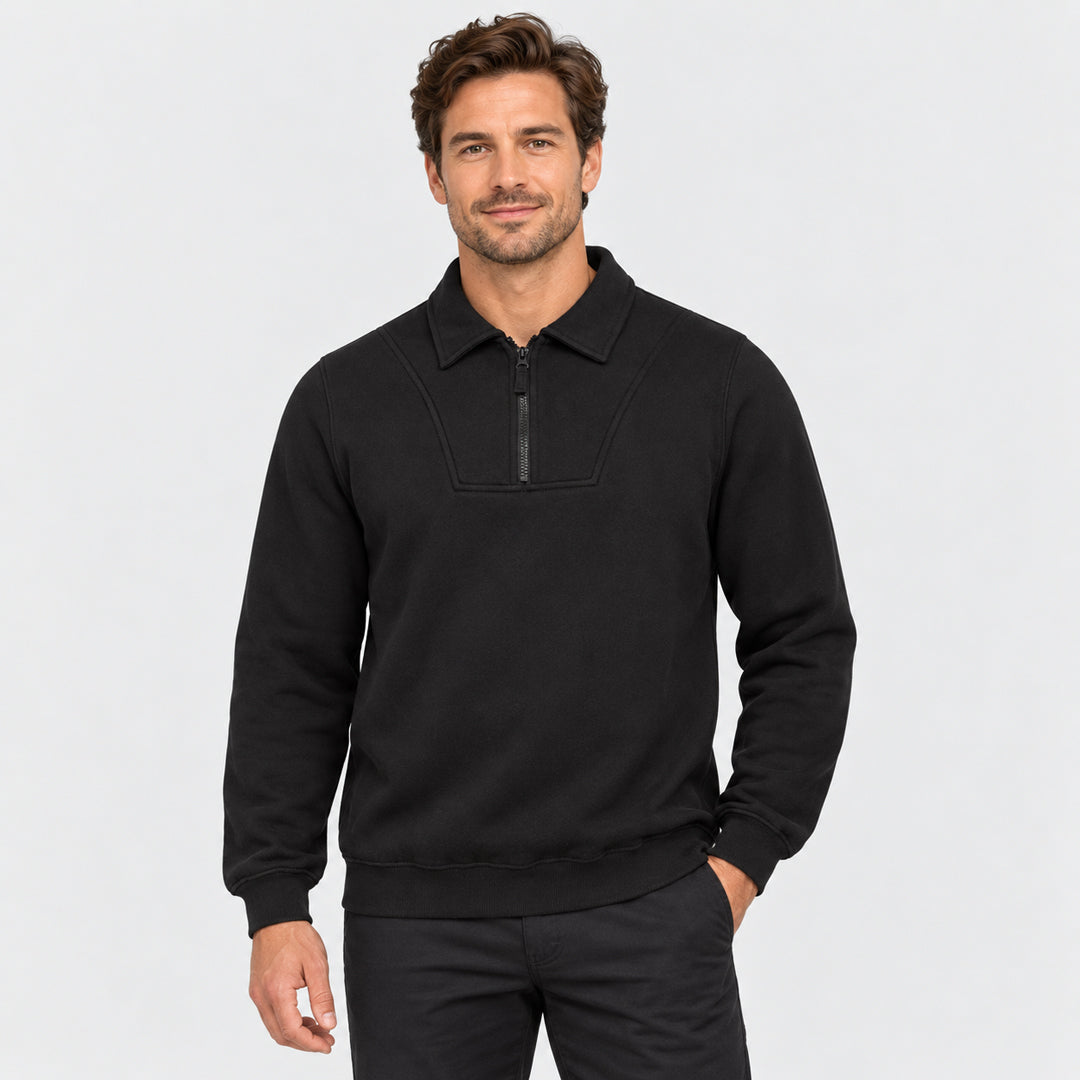 Jbs Wear The 1/2 Zip Fleecy Sweat | Adults Outerwear