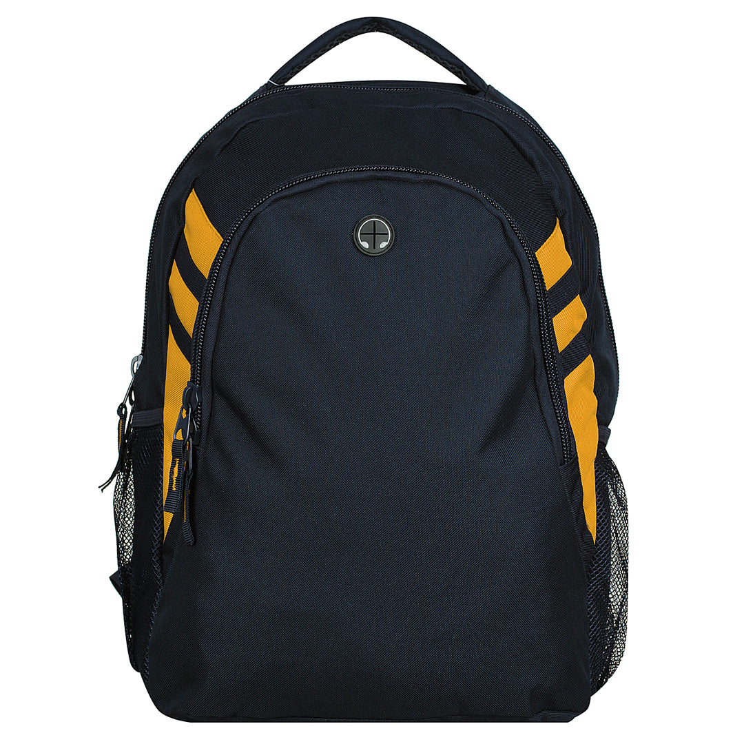 Aussie Pacific The Tasman Backpack Navy/Gold Backpacks