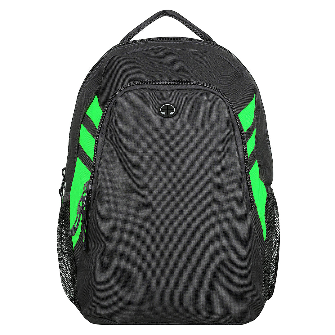 Aussie Pacific The Tasman Backpack Slate/Neon Green Backpacks