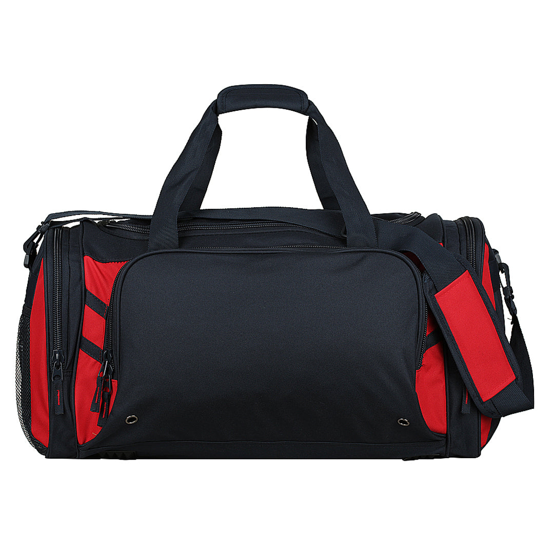 Aussie Pacific The Tasman Sports Bag Navy/Red Luggage & Bags