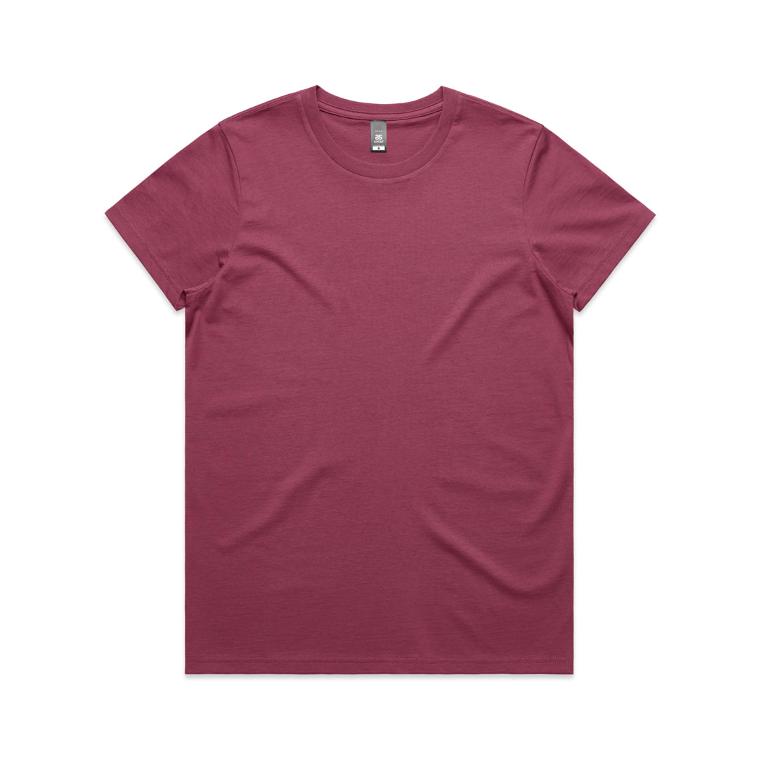 AS Colour The Maple Tee | Ladies | Short Sleeve Berry-as Shirts & Tops