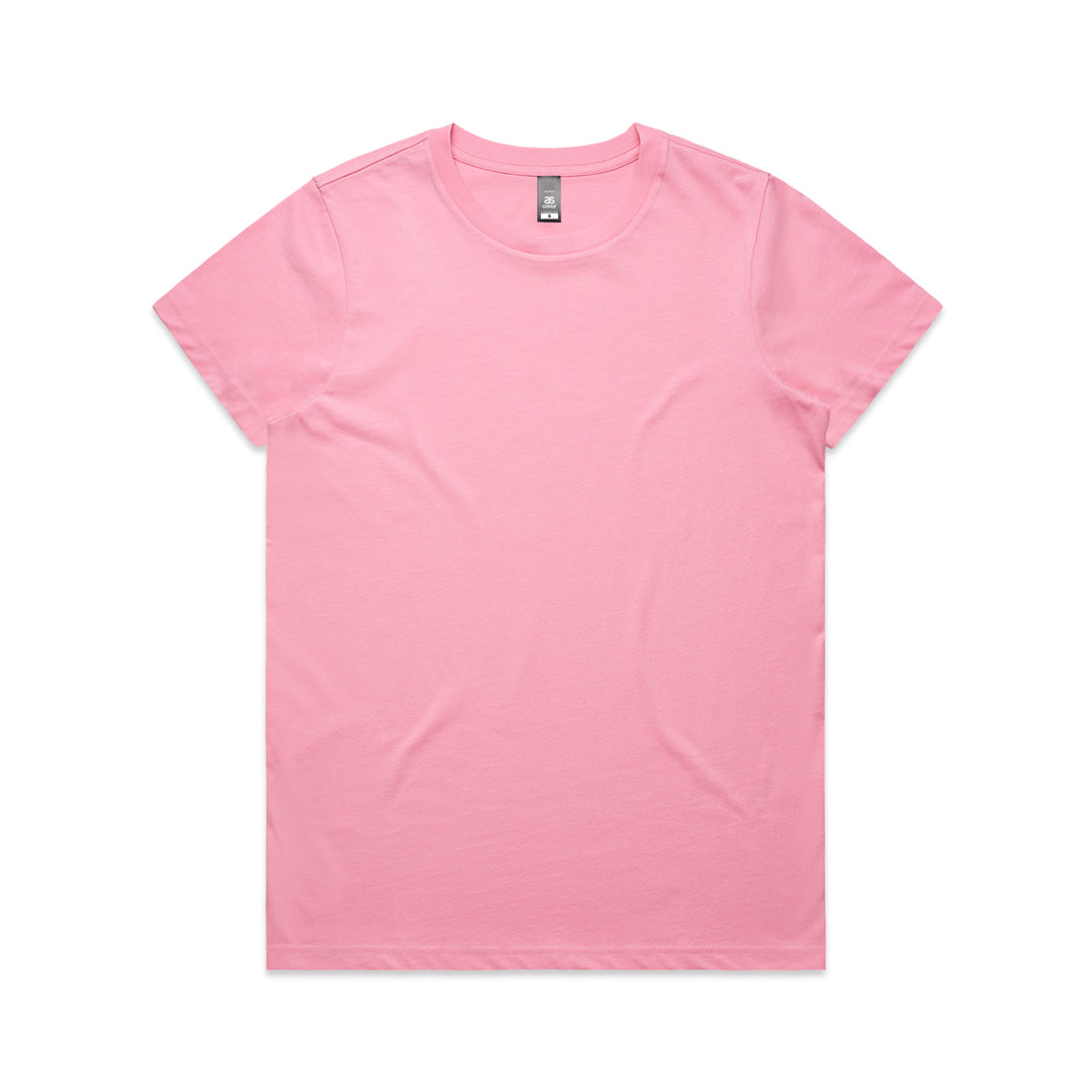 AS Colour The Maple Tee | Ladies | Short Sleeve Bubblegum Shirts & Tops