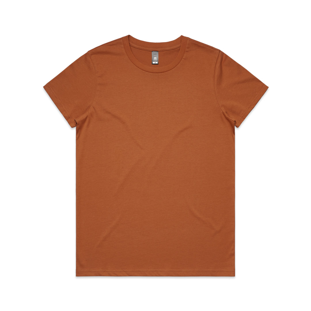 AS Colour The Maple Tee | Ladies | Short Sleeve Copper Shirts & Tops