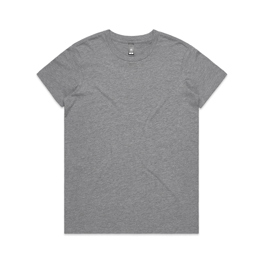 AS Colour The Maple Tee | Ladies | Short Sleeve Grey Marle Shirts & Tops