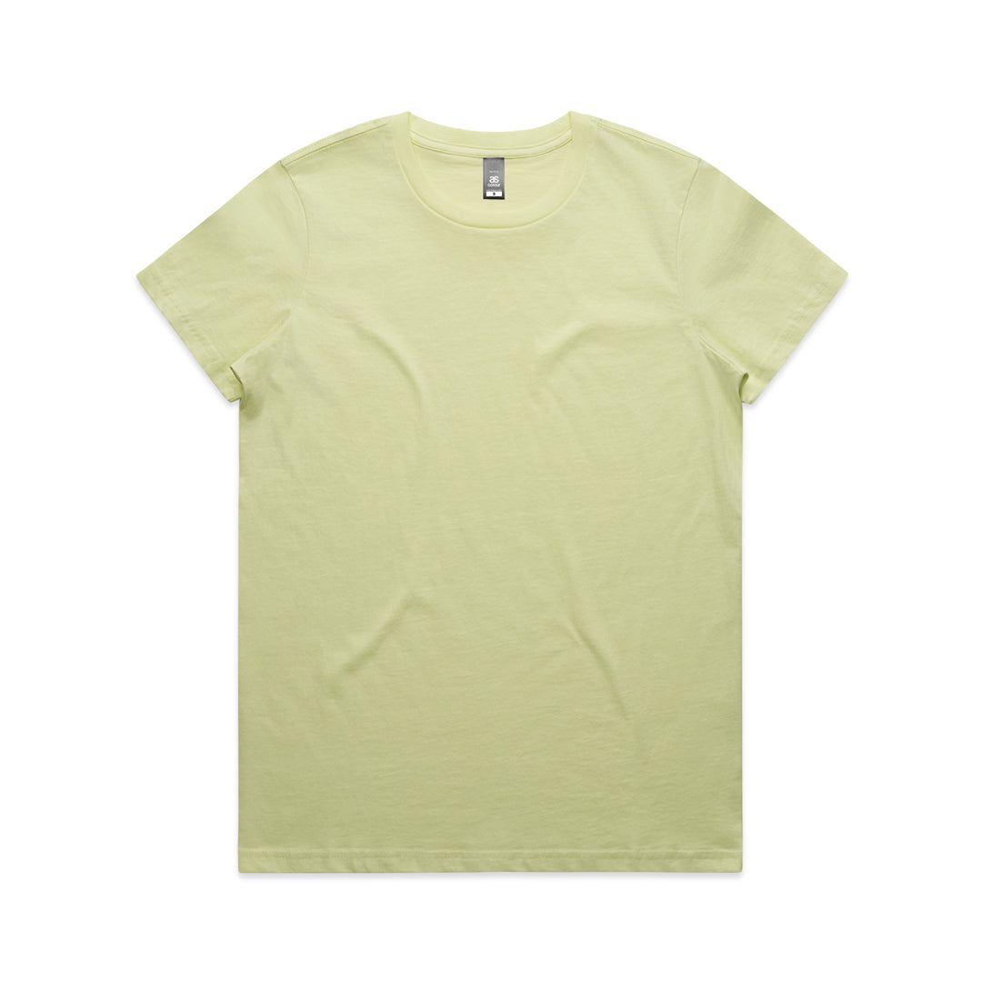 AS Colour The Maple Tee | Ladies | Short Sleeve Lime-as Shirts & Tops