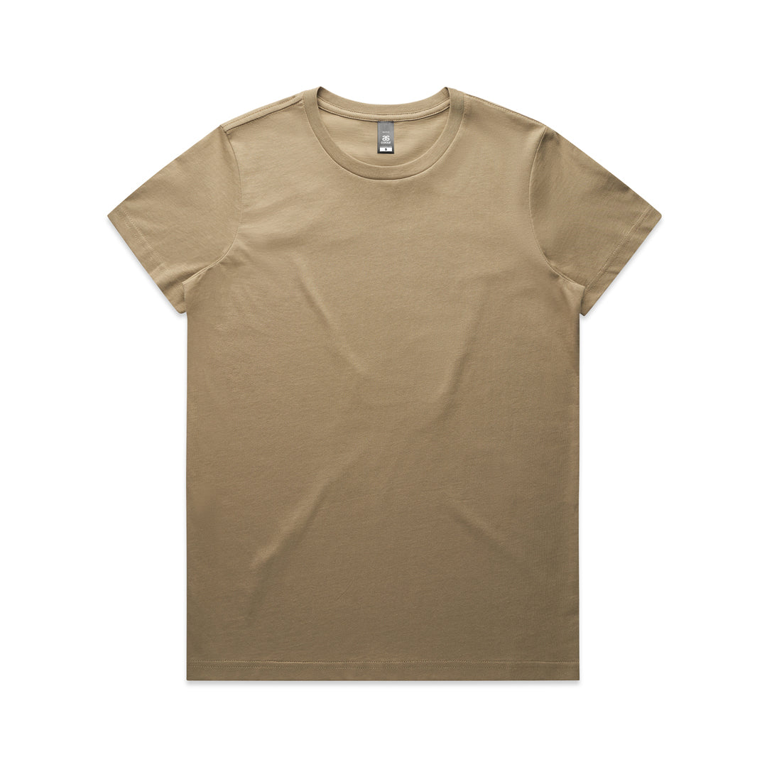 AS Colour The Maple Tee | Ladies | Short Sleeve Sand-as Shirts & Tops