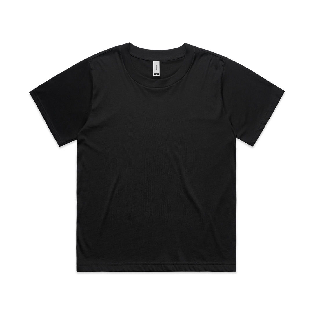 AS Colour The Martina Tee | Ladies Black Shirts & Tops